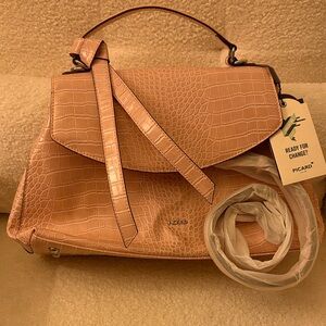 Picard Leather Top-Handle Bag in Blush made in Germany